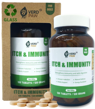 Itch & Immunity Dog Tablets – 120 Tablets / 120g